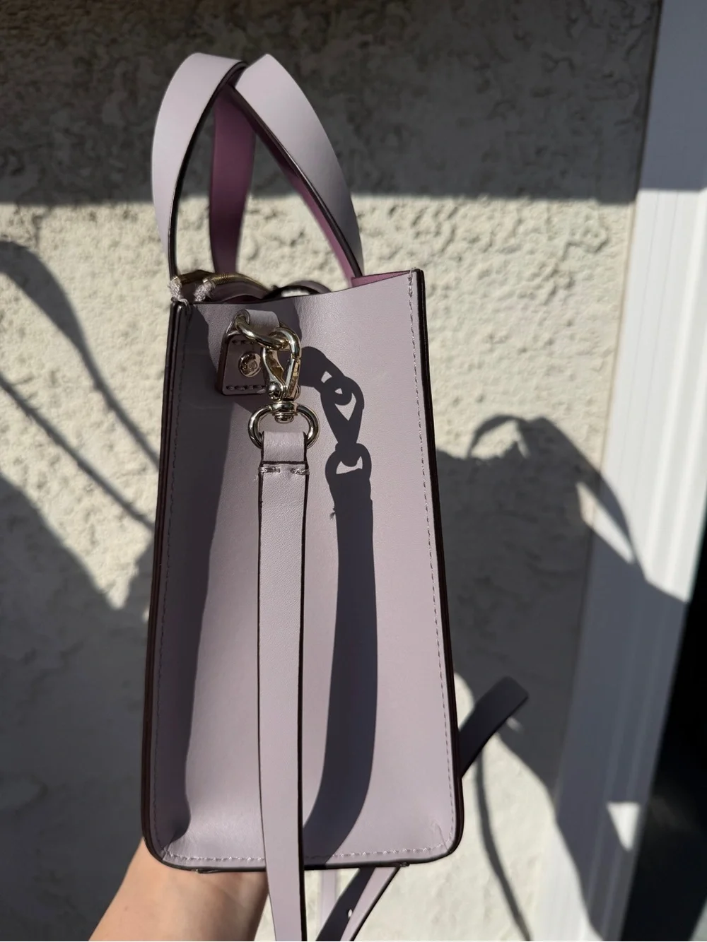 kate spade Lavender Structured crossbody satchel Anissa